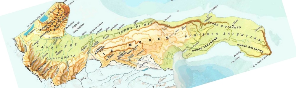 le puglie attraverso i territori pugliesi puglie across Apulian territories copertina-min