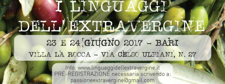 June 23-24, 2017 | Culture about Oil | @Villa La Rocca, Bari, Apulia, Italy.