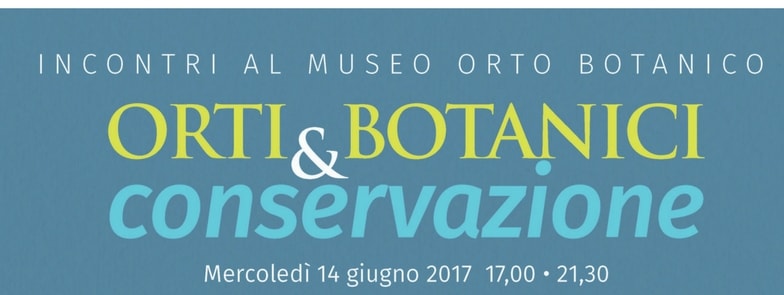 14 Giugno 2017 | Cultura della Natura + Libro | @Museo Orto Botanico, Bari, Puglia, Italia
