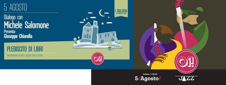 5 Agosto 2017 | Libro + Musica | Birreria Oi | @ Putignano, Bari, Puglia, Italia
