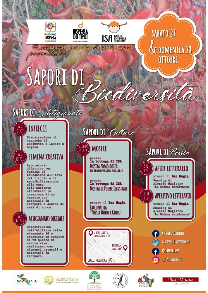 sapori di biodiversitá locandina SMALL